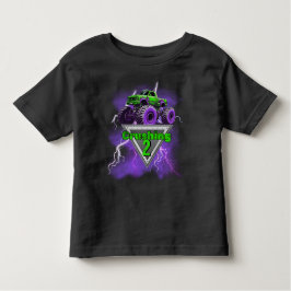 Camiseta Cruzando "Qualquer Idade" Monster Truck Birthday T