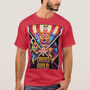 Camiseta Cruzar a guilda com uma peça