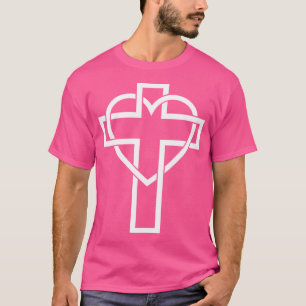 Camiseta Cruze Meu Coração Louvando Jesus Cristo Faith Chu