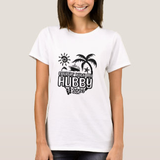 Camiseta Cruzeiro com meu Marido Cruzeiro de Aniversário de