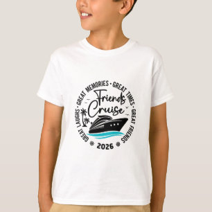 Camiseta Cruzeiro de Amigos 2026 Férias em Grupo Memórias I