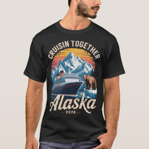 Camiseta Cruzeiro de amigos e familiares na Alasca 2026