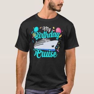 Camiseta Cruzeiro de aniversário 2023 Festivo Meu Aniversár