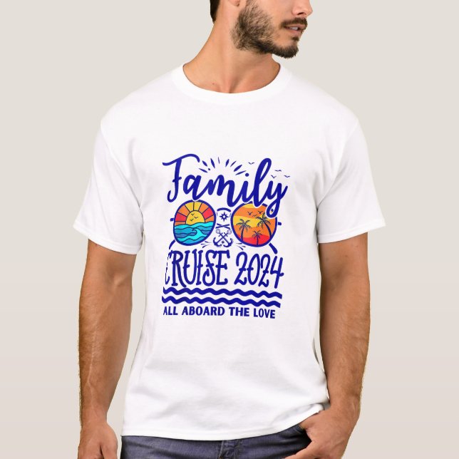 Camiseta Cruzeiro de Aniversário da Família (Frente)