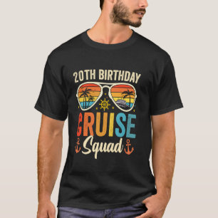 Camiseta Cruzeiro de Aniversário de 20 Anos Esquadra 2025