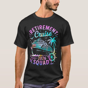 Camiseta Cruzeiro de Aposentadoria Divertido 2026 Equipe Ti