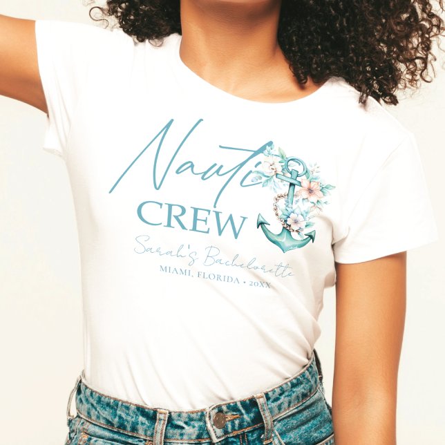 Camiseta Cruzeiro de Despedida de Solteira Equipe Nauti Per (Criador carregado)