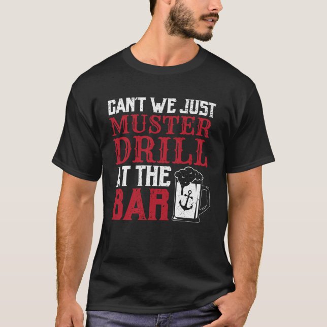 Camiseta Cruzeiro de Drill de Muster (Frente)