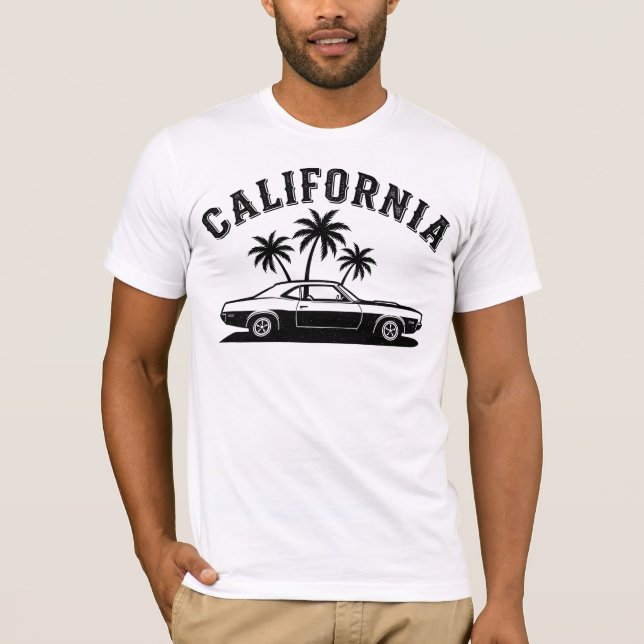Camiseta Cruzeiro de Estrada da Califórnia (Frente)