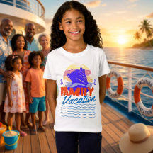 Cruzeiro de Família Infantil Pôr do Sol Azul/Laran