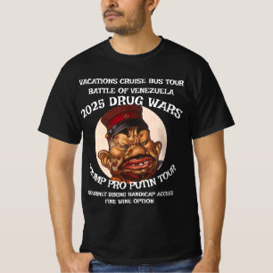 CAMISETA CRUZEIRO DE FÉRIAS DA TURÊS DE ÔNIBUS FASCISTA DE