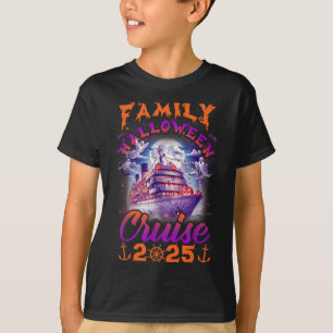 Camiseta Cruzeiro de Halloween da Família 2025 Matching Fam