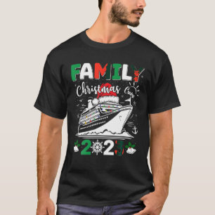 Camiseta Cruzeiro de Natal da Família 2023 Squad Xmas Funny