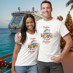 Camiseta Cruzeiro de Natal no Caribe Personalize