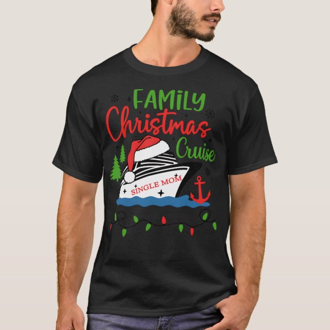Camiseta Cruzeiro de Natal para Mães Solteiras (Frente)