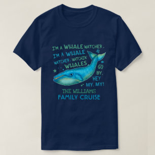 Camiseta Cruzeiro de observação das férias em família d