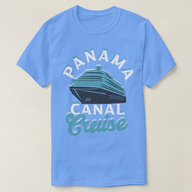 Camiseta Cruzeiro do canal do Panamá — América Central Beac (Frente do Design)