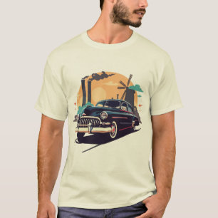 Camiseta Cruzeiro do Pôr do Sol Vintage Ride