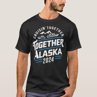 Camiseta cruzeiro em conjunto alaska 2024 viagem de férias