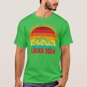 Camiseta cruzeiro em conjunto alaska 2024 viagem de férias