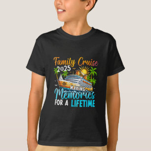 Camiseta Cruzeiro em Família 2025 Cruzeiro de Férias de Cor