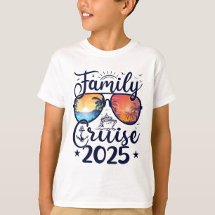 Camiseta Cruzeiro em Família 2025 Férias de Verão Roupas Co