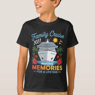 Camiseta Cruzeiro em família 2027 férias de cruzeiro em fam