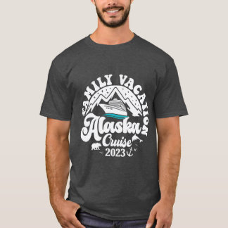 Camiseta cruzeiro em família alasca Extragrande