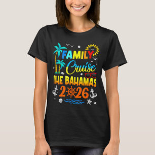 Camiseta Cruzeiro em Família nas Bahamas 2026 Verão Férias 