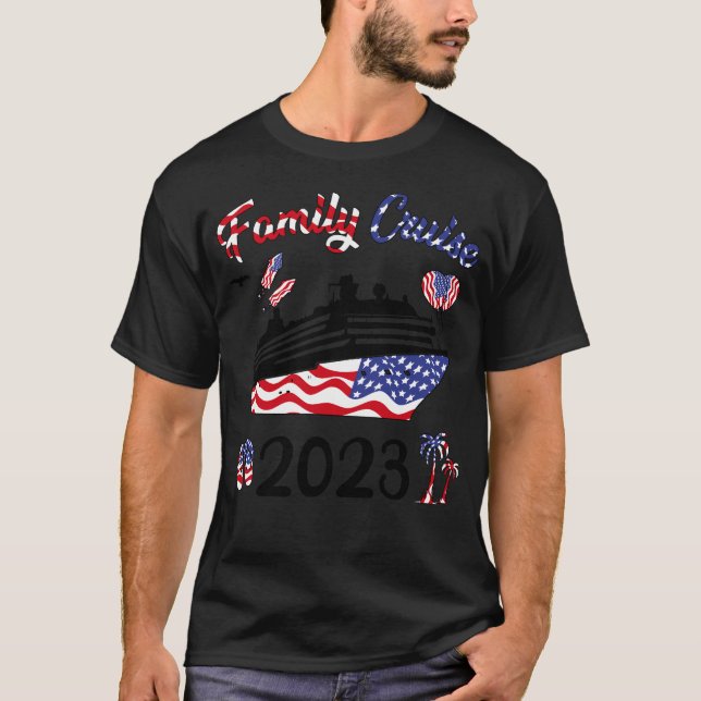 Camiseta Cruzeiro Familiar 4 De Julho (Frente)