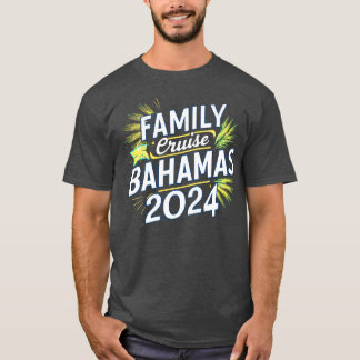 Camiseta cruzeiro familiar Bahamas 2024