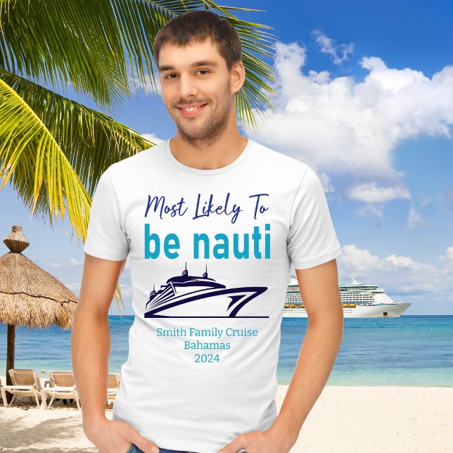 Camiseta Cruzeiro Familiar Engraçado Personalizado (Funny Cruise Ship - Perfect for reunions or just for fun!)