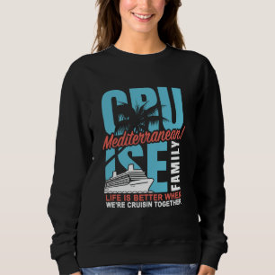 Camiseta Cruzeiro Familiar no Mediterrâneo Roupa Combinando