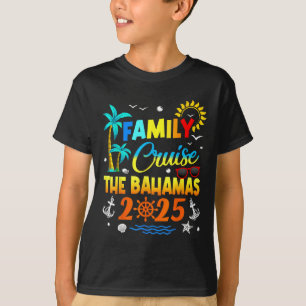 Camiseta Cruzeiro Familiar - Vac de Verão de 2025 - Bahamas