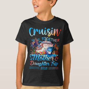 Camiseta Cruzeiro juntas viagem mãe e filha 2026 combinando