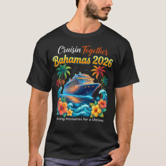 Camiseta Cruzeiro Juntos Bahamas 2026 Criando Memórias Para