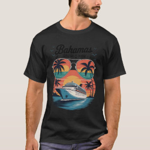 Camiseta Cruzeiro nas Bahamas 2026 Férias de Verão Roupas C