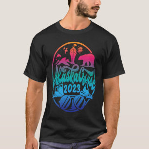 Camiseta Cruzeiro no Alasca 2023 Amigos Família Férias Prai