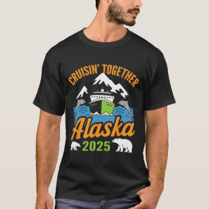 Camiseta Cruzeiro no Alasca 2025 Cruisin’ Juntos Férias em 