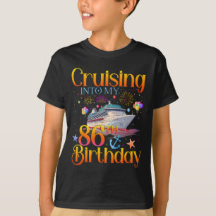 Camiseta Cruzeiro no Meu 86º Aniversário Cruzeiro 86 Anos d