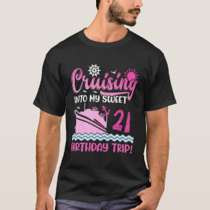 Camiseta Cruzeiro Para Minha Doce Viagem De Aniversário De