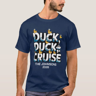 Camiseta Cruzeiro Pato Pato Viagem em Família Nome e Data P