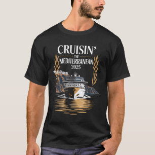 Camiseta Cruzeiro Pelo Mediterrâneo 2025 Viagens de Cruzeir