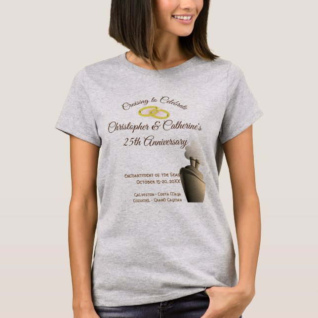 Camiseta Cruzeiro Personalizado de Celebração do Aniversári (Frente)