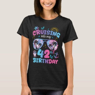 Camiseta Cruzeiro Tie Dye Em Direção Ao Meu 42º Aniversário