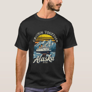 Camiseta Cruzeiro Vintage Juntos Alasca 2025 Amigo Família