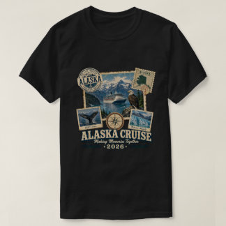 Camiseta Cruzeiro Vintage no Alasca 2026 | Lembrança de Via