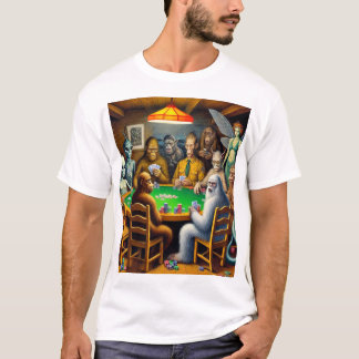 Camiseta Cryptid Poker Night