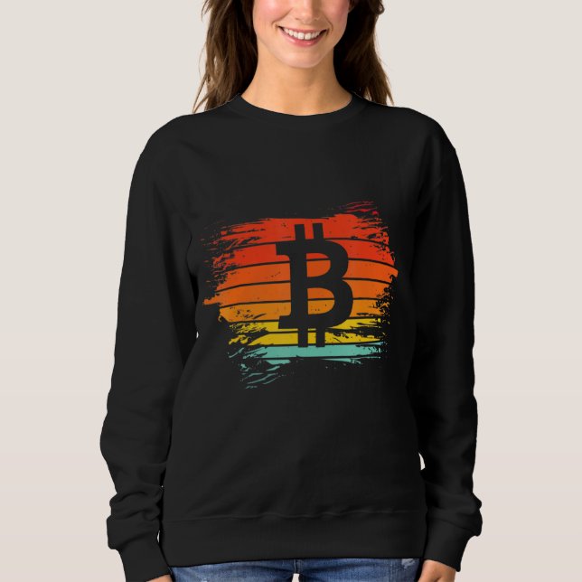 Camiseta Crypto Currency Crypto Currency Da Bitrate Da Vint (Frente)