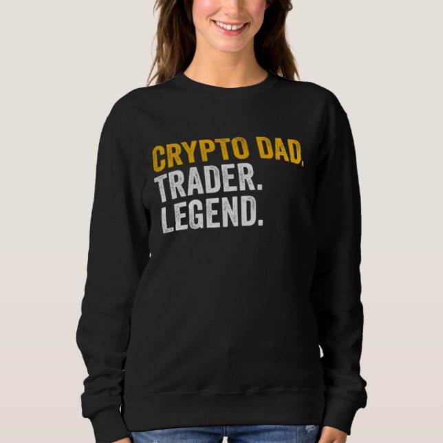 Camiseta Crypto Dad Trader Legend (Frente)